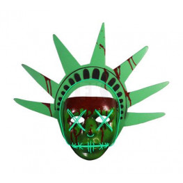 The Purge: Election Year maska Lady Liberty (Svetlá Up)